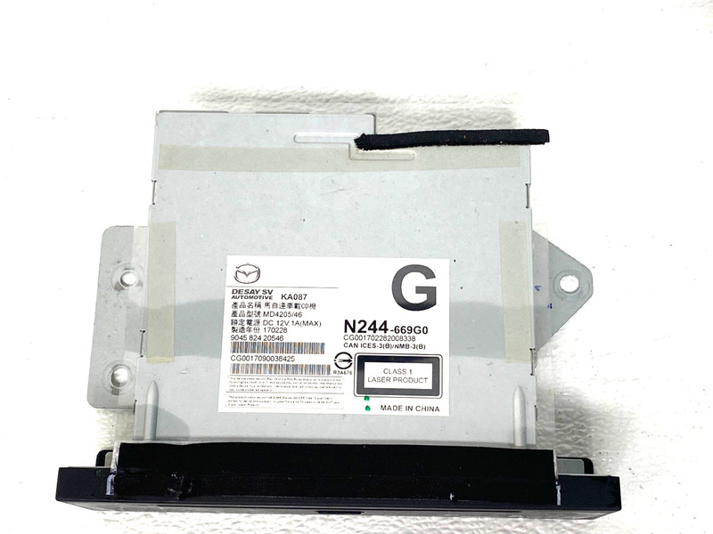 2016-2019 MAZDA MIATA ND CD AUDIO RADIO RECEIVEIR PLAYER OEM #A0.19