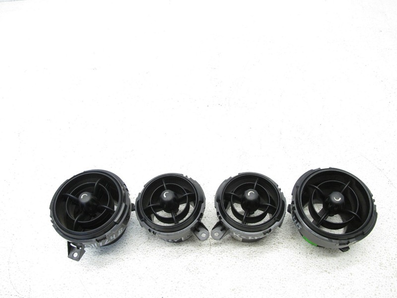 11-14 MINI COOPER S COUNTRYMAN R60 DASHBOARD AIR VENT GRILLE TRIM SET OEM 011724