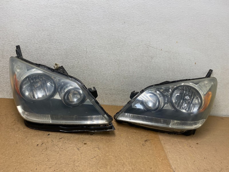 2005 2006 2007 Honda Odyssey Left+Right Set Halogen Headlights S7840 DW