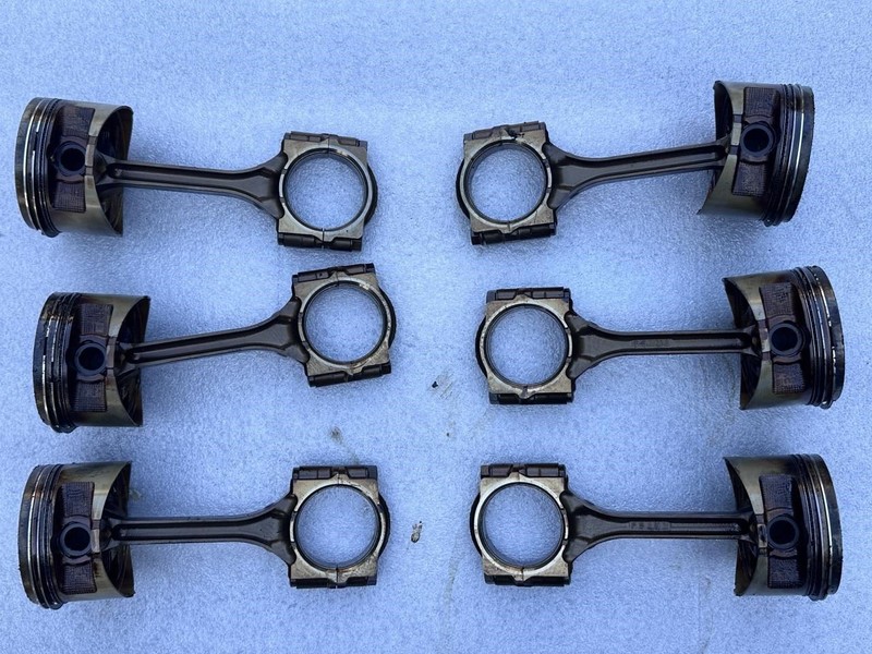 1999 2000 2001 2002 2003 2004 ACURA RL ENGINE PISTON RODS SET OF 6