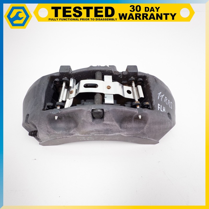 06-13 RANGE ROVER SPORT L320 FRONT LEFT DRIVER SIDE BRAKE CALIPER COVER OEM