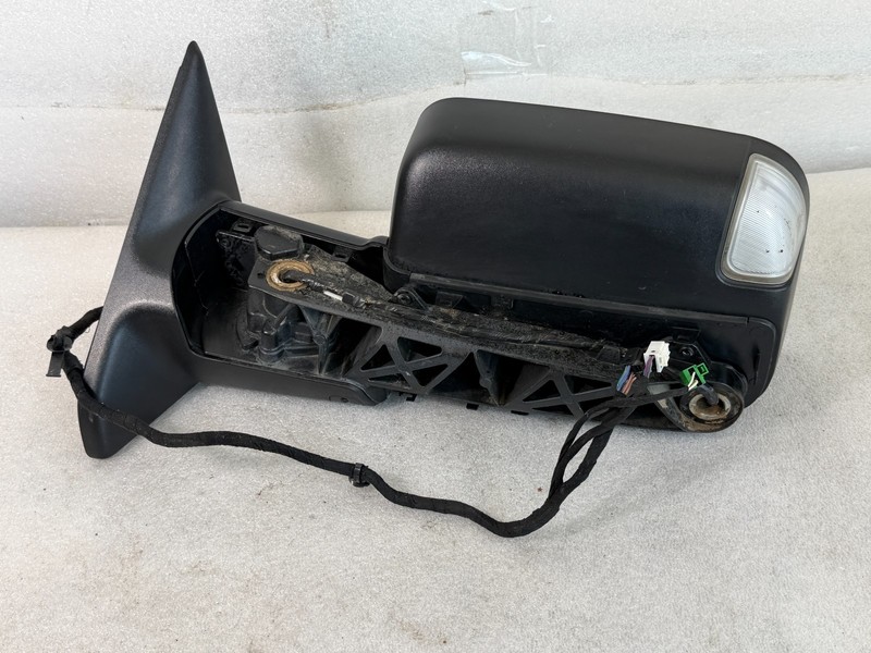 21 DODGE RAM 2500 SIDE VIEW POWER DOOR MIRROR LEFT DRIVER BLACK TEXTURED