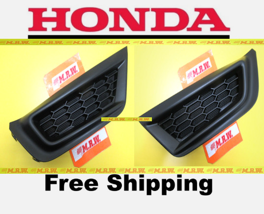 2017-19 HONDA CR-V GRILLE for FRONT BUMPER FOG LIGHT COVER Driver Passenger SIDE