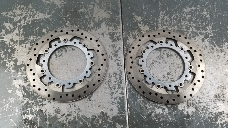 2013 09 13 Harley Touring CVO Road GlideFloating Front Brake Rotors#9942 P1