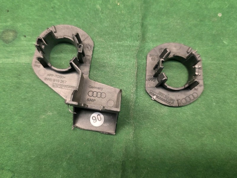 2017 2018 2019 Audi A4 S4 S-line Front Bumper Parking Sensor Holder Brackets OEM