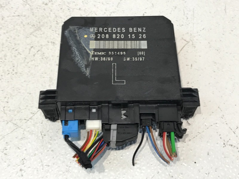 98-02 Mercedes W210 CLK320 Front LH Door Control Module Lock Computer OEM