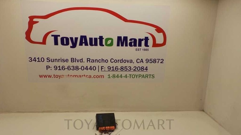 92-95 LEXUS SC400 THEFT-LOCKING SECURITY CONTROL MODULE ECM ASSEMBLY