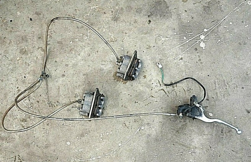 Polaris ATV Outlaw 450 525 Front Hydraulic Brake Assy 1911392