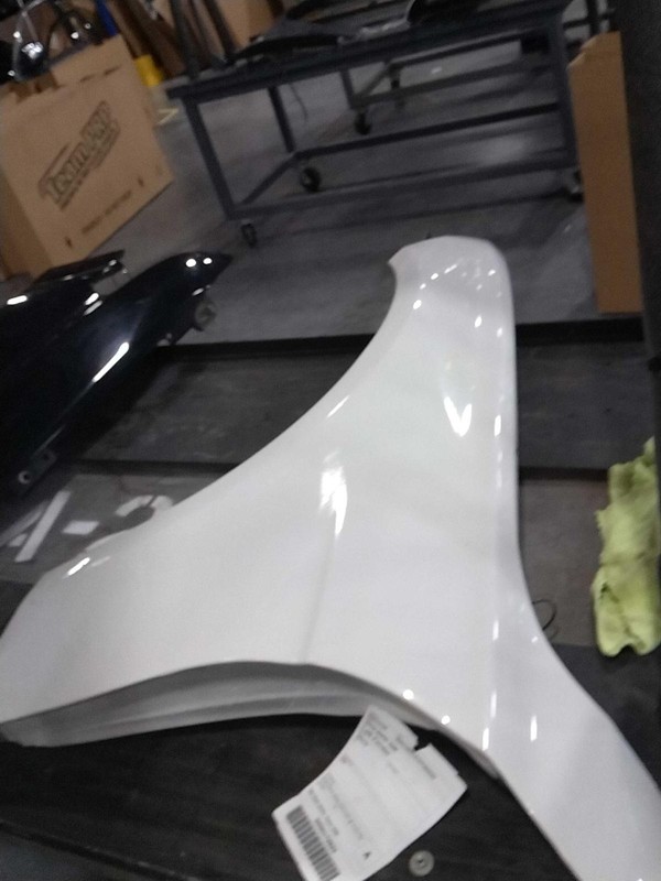2015 BMW 328I Front Left Fender White OEM 123721 Used 128k Miles