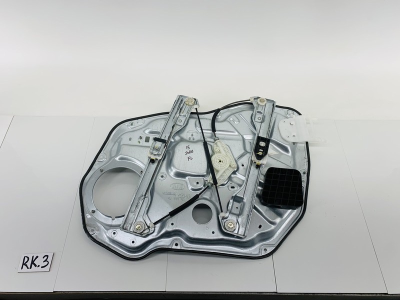 13-15 KIA SORENTO XM FRONT LEFT DRIVER SIDE DOOR WINDOW GLASS REGULATOR OEM