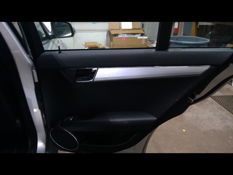 C300 2008 Passenger Right Rear Door Trim Panel Rear 1703579