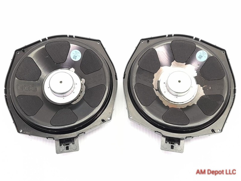 2013 BMW 320i 328i 335i 340i F30 F31 Central Floor Bass Speaker Set 2pc HiFi