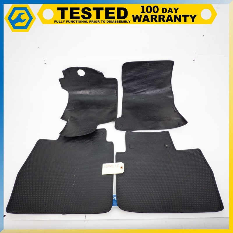 08-19 MASERATI GRANTURISMO FRONT REAR LEFT RIGHT FLOOR MAT CARPET COVER SET OEM