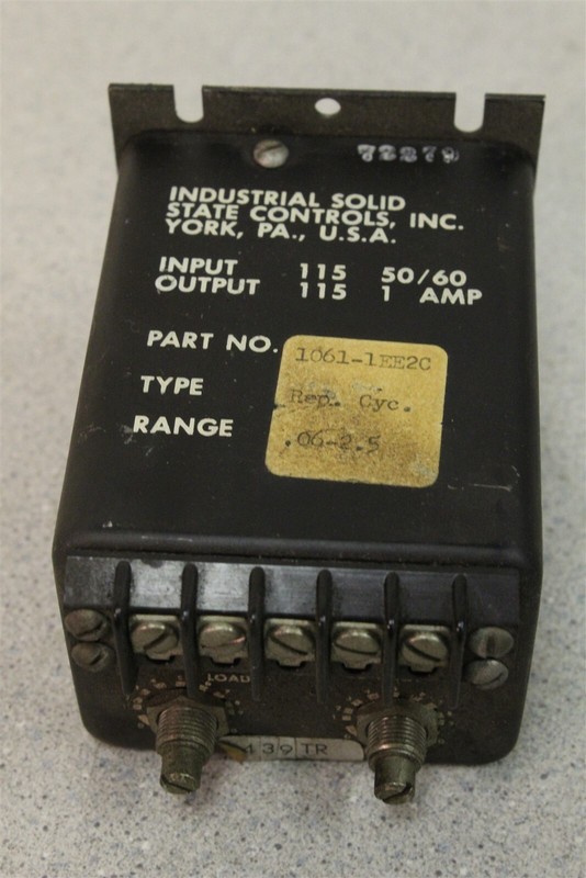 Ind Solid Repeat Cycle Time Delay Relay 1061-1EE2C *FREE SHIPPING*