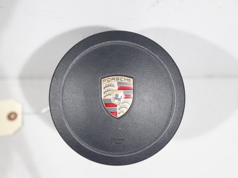 2011-2014 PORSCHE CAYENNE 958 SPORT STEERING WHEEL SRS AIRBAG AIR BAG BLACK