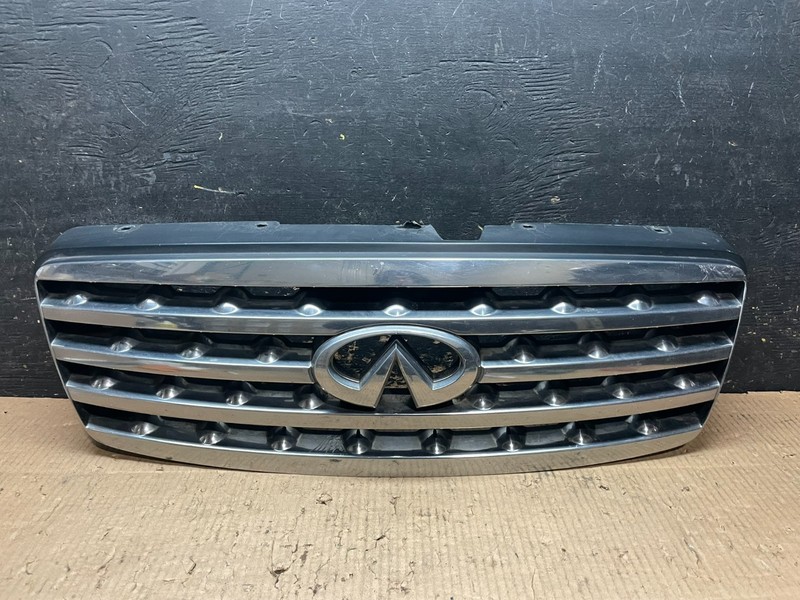 2006 2007 2008 Infiniti Fx35 Front Upper Grill Grille W/ Emblem OEM Y6522 DG