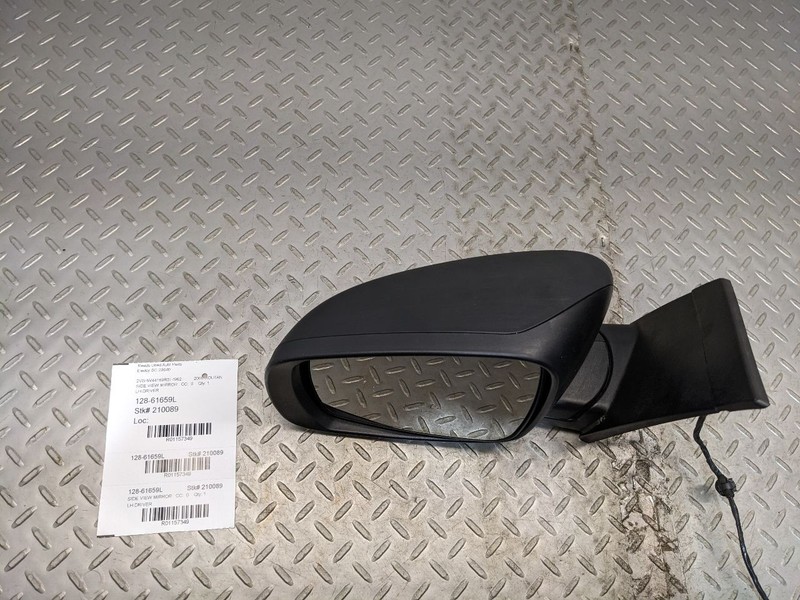 Driver Side View Mirror Power Electric Matte Black Fits 09-14 ROUTAN 1157349
