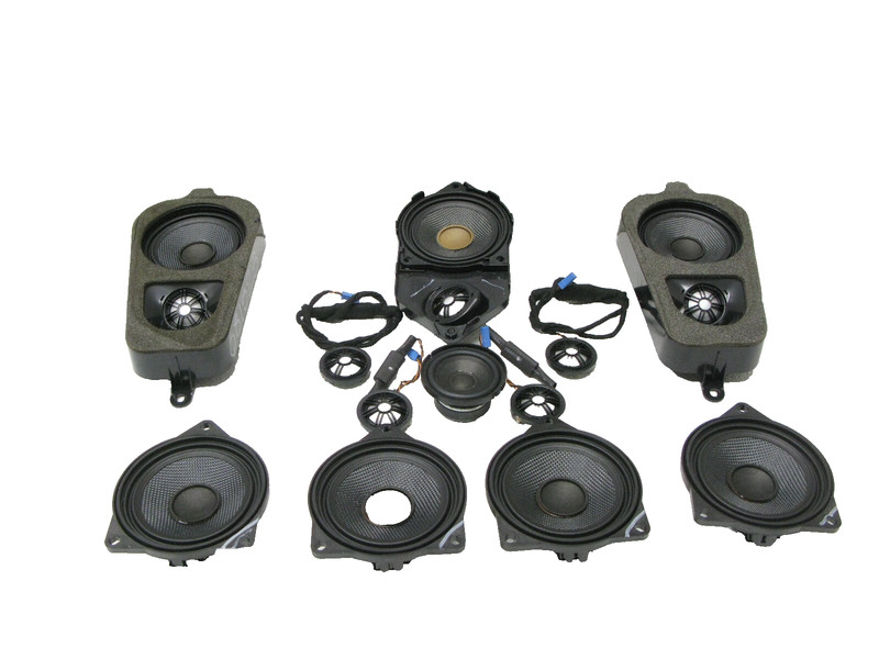 07-13 BMW E70 X5 RADIO STEREO AUDIO MEDIA SPEAKER MID HIGH 7 LOGIC OEM 081523