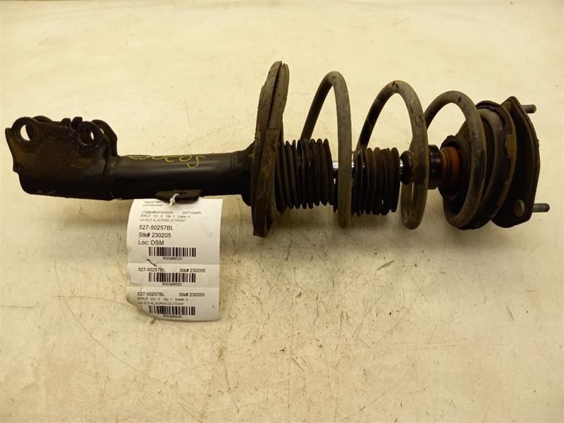 07-09 TOYOTA CAMRY 2.4L FWD AT DRIVER SIDE FRONT STRUT ASSEMBLY