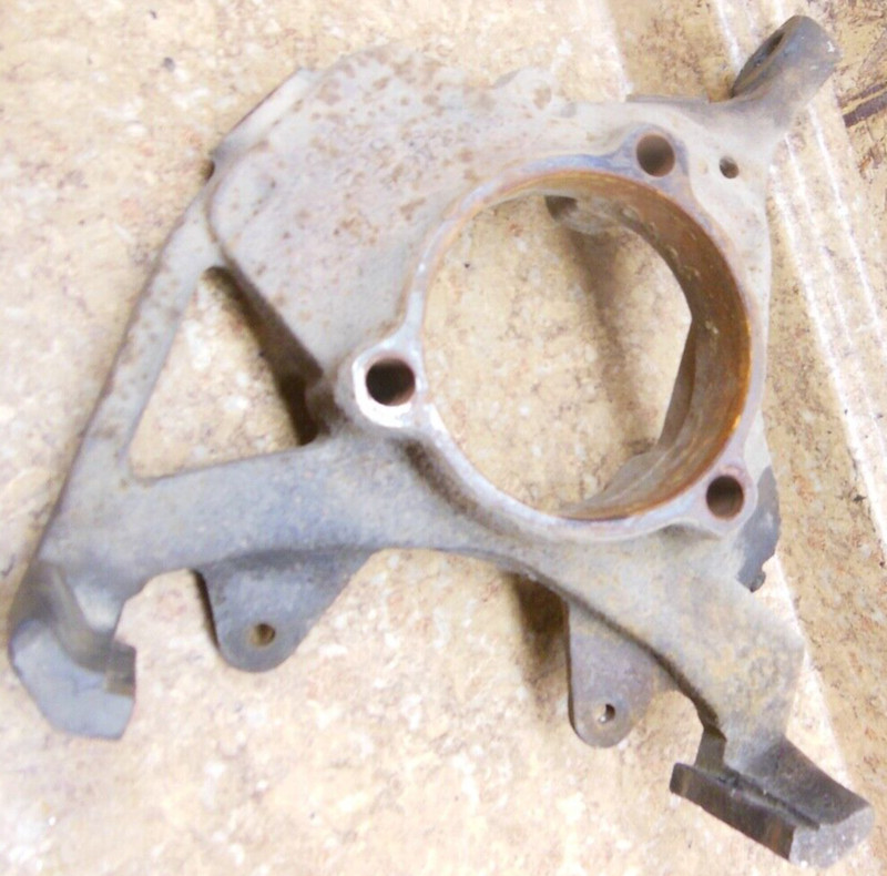 1999 Jeep Wrangler TJ 6 Cylinder Front Wheel Rim Hub Knuckle Mount Suspension LH