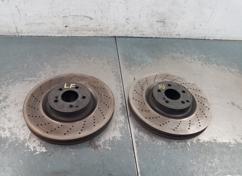 2009 Mercedes AMG C 63 Front Brake Rotors #72909 X5
