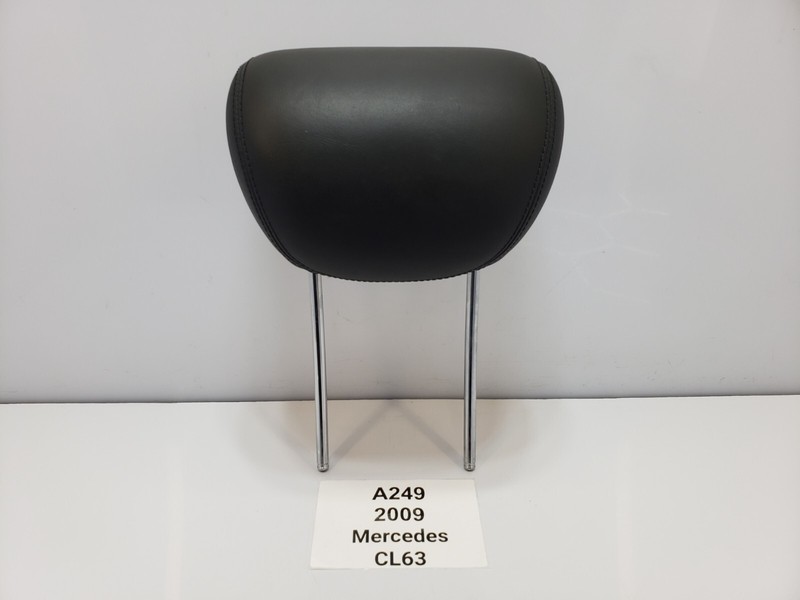 ✅ 07-14 OEM Mercedes W216 CL63 Front Left Driver Side Headrest Leather Black