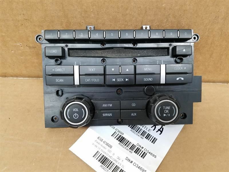 Audio Equipment Radio Control Panel Fits 11 FORD F150 PICKUP 254749