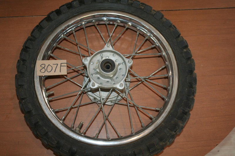 1983 Kawasaki KDX 80 Rear Wheel Rim Takasago J14 x 1.60 OEM 83 B