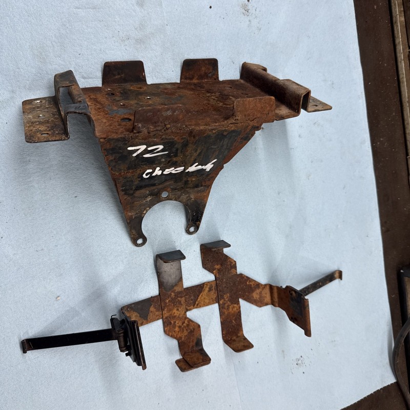 1972 Arctic Cat Cheetah 399 Vintage Snowmobile Battery Tray Battery Box