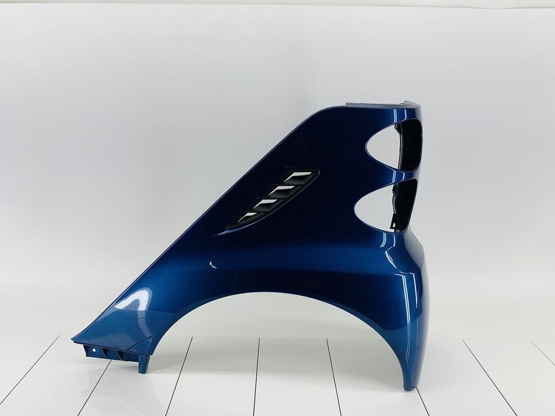 08-13 SMART FORTWO REAR LEFT SIDE FENDER COVER PANEL ELECTRIC BLUE OEM #174