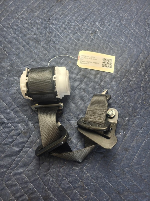 Used Oem Subaru 3rd Row Rear Center Seat Belt Retractor 2023 for Ascent 2022
