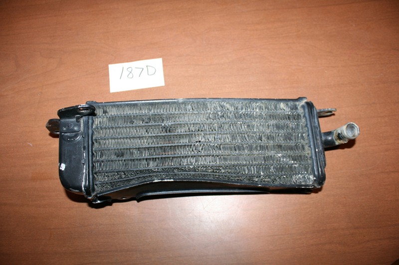 1987 Suzuki RM 125 Cooling Radiator Left OEM 87 A