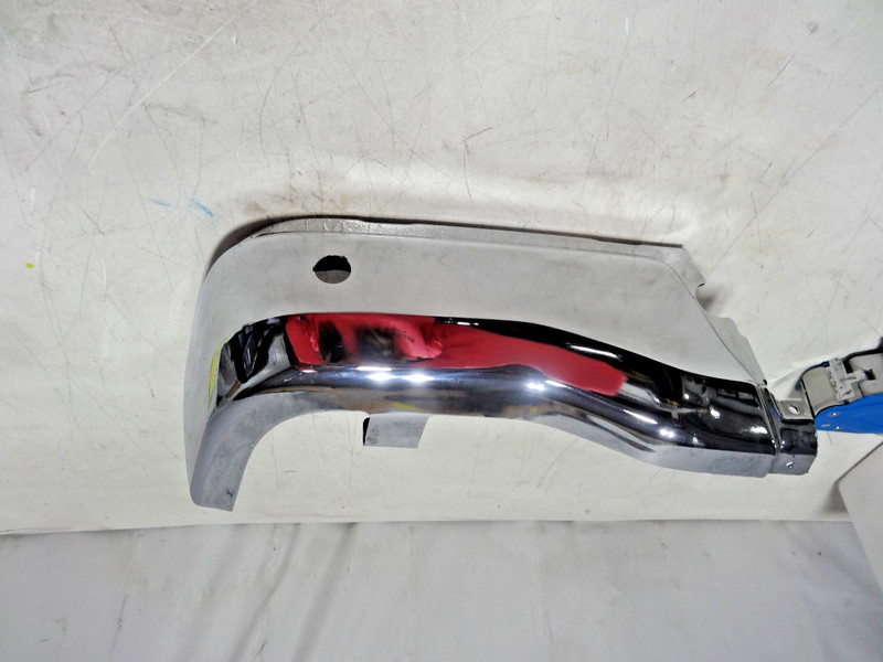 2019-2022 Ford Ranger Rear Left Driver Side Bumper End Chrome With Sensor Holes