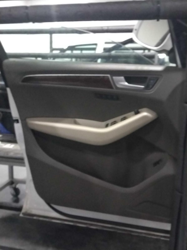 2011 AUDI Q5 Left Front Door White OEM Used 436910 128K Miles