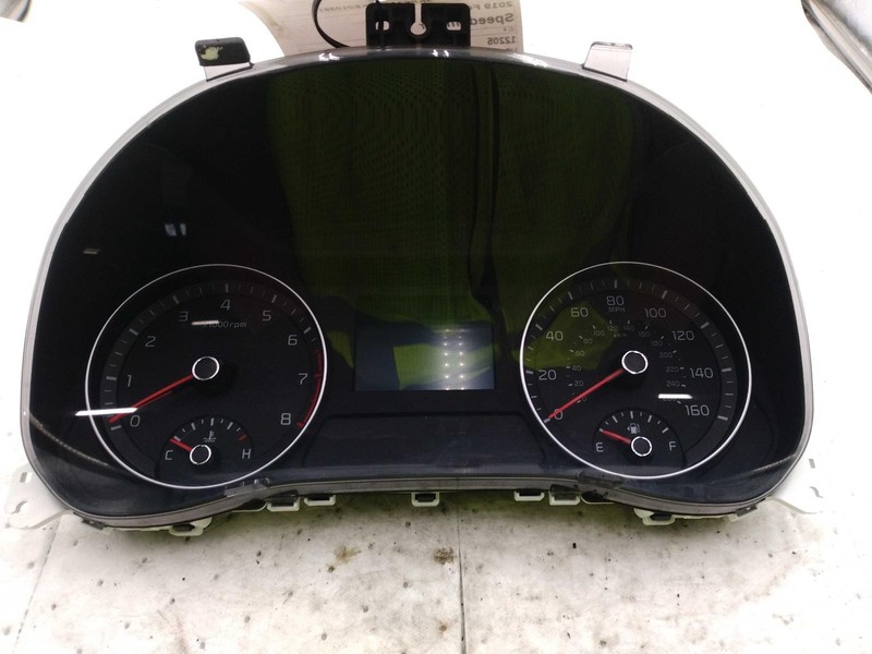 2019 Kia Forte Speedometer Gauge White OEM 94011M7430 Used 92K Miles 2.0L Sedan