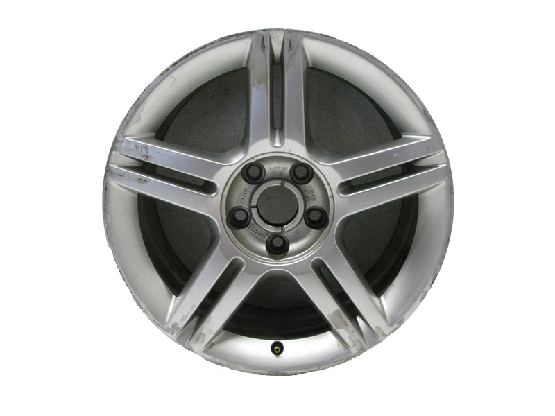 04-09 AUDI B7 A4 RIM WHEEL 5 DOUBLE SPOKE OEM 7.5 17" ET 45 8E0601025 082223C 2
