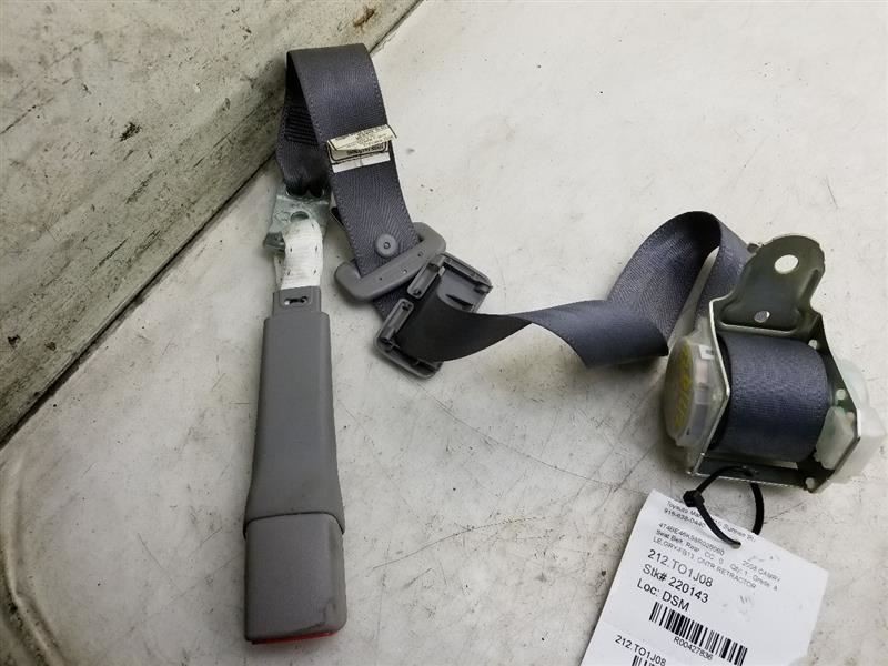 2008 TOYOTA CAMRY LE REAR CENTER MOUNTED SEAT BELT AND BUCKLE ASSEMBLY