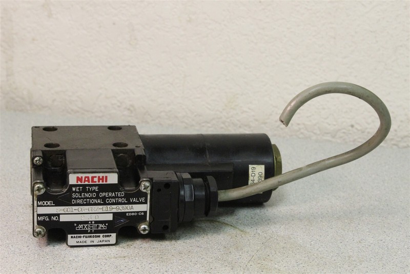 Nachi S-G01-C6-GRZ-D19-9390A Directional Control Valve "10" *FREE SHIPPING*