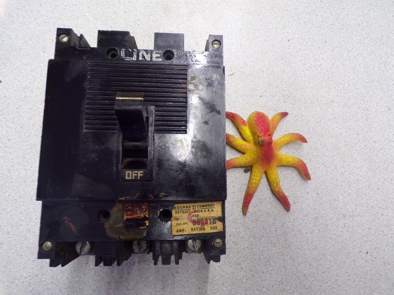 Square D 989318 100 Amp Circuit Breaker *FREE SHIPPING*