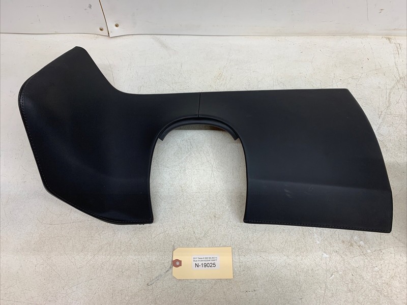 ⚡️12-16 TESLA MS UNDER STEERING COLUMN DASH TRIM COVER BLACK 1007013-00 19025 M5