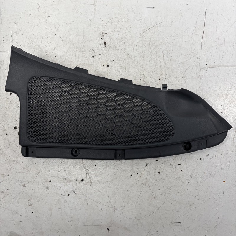 96-00 Honda Civic 3D HB Right Rear Speaker Cover Dark Gray 84420-S00-A00ZB OEM