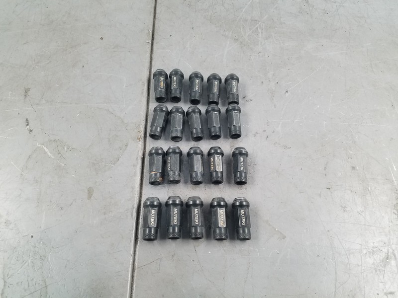 2016 Nissan 370Z Nismo Muteki 12X1.25 Open Ended Lug Nuts - 20 #5321 Q7