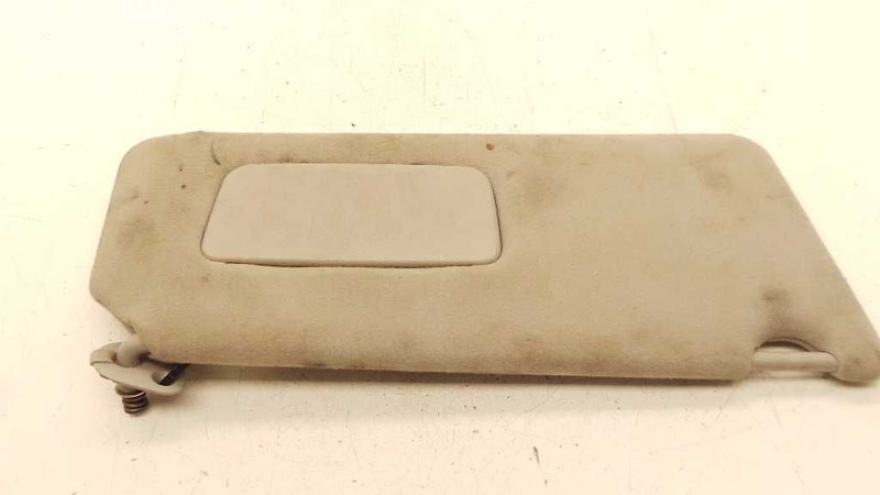 Passenger Sun Visor With Illumination Without Sunroof Fits 02-06 CAMRY 87483