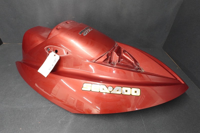 2003 Sea-Doo GTX DI OEM Front Hood Upper Storage Compartment Cover (RED)