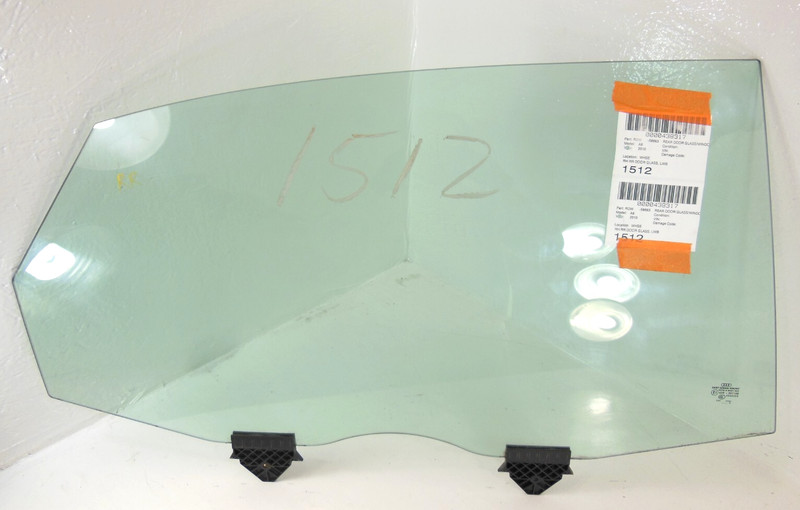 2004-2010 Audi A8 Rear Door Window Glass Passenger Right OEM