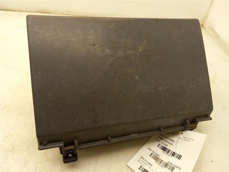 1986 TOYOTA PICKUP BLACK INTERIOR GLOVE BOX ASSEMBLY