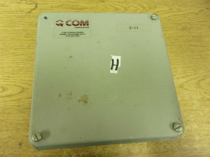 QCom Vynco Vynckier Industrial Control Panel Enclosure AB-586332 "H"