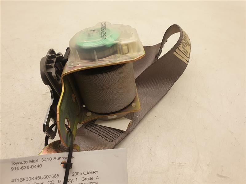 2005 TOYOTA CAMRY XLE DRIVER SIDE REAR SEAT BELT ASSEMBLY