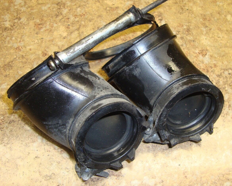 2005 Suzuki Boulevard VL800 VL 800 S50 M50 Engine Cylinder Head Boot Manifold 05