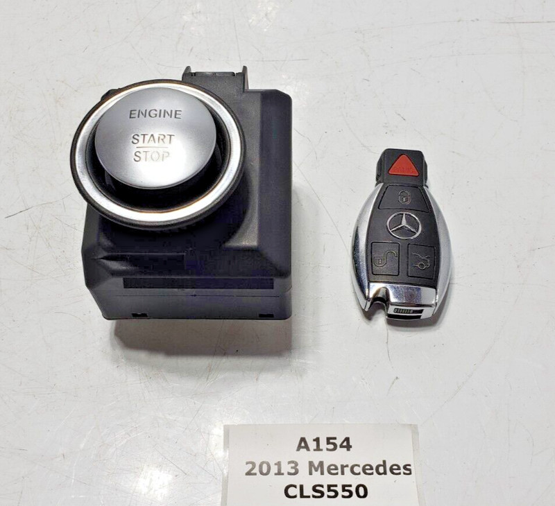 ✅ 10-20 OEM Mercedes C218 CLS550 CLS400 CLS63 Ignition Switch Module W/ Key